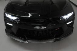 CHEVY CAMARO 2016-2018 SS FRONT SPLITTER, PAINTED BLACK