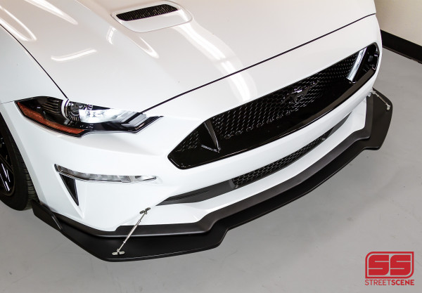 2018-2019 FORD MUSTANG GT URETHANE FRONT SPLITTER: streetsceneeq.com
