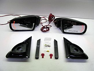 CHEVY/GM MANUAL MIRRORS 88-99 WITH REAR SIGNAL MIRROR CONVERSION KIT