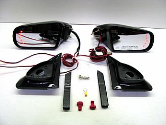 CHEVY/GMC TRUCK ELECTRIC MIRRORS 88-99 WITH REAR SIGNAL MIRROR CONVERSION KIT