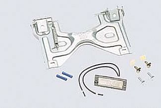 UNIVERSAL FLIP-UP LICENSE PLATE KIT WITH LIGHT KIT