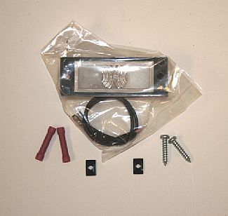 UNIVERSAL FLIP UP LICENSE PLATE REPLACEMENT LIGHT KIT