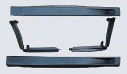 91-93 CHEVY S10 BLAZER / GMC JIMMY, S15 JIMMY 4 DOOR SIDE SKIRTS- SET URETHANE