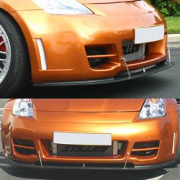 NISSAN 350Z 03-08 FRONT SPLITTER FOR GEN 2 FRONT FASCIA URETHANE