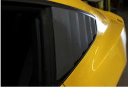 FORD MUSTANG 2015-2016 SIDE WINDOW LOUVERS URETHANE
