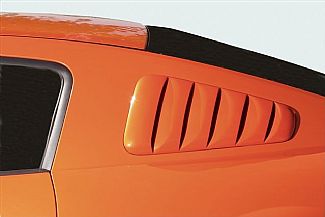 FORD MUSTANG 05-09 REAR WINDOW LOUVERS GEN 1