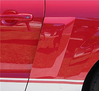 FORD MUSTANG 10-13 1/4 PANEL SIDE DUCTS