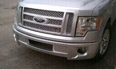 FORD F150 09-13 BUMPER COVER WITH FACTORY ROUND LIGHTS URETHANE