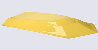 UNIVERSAL GT STYLE  FIBERGLASS  HOOD SCOOP