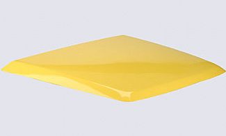 UNIVERSAL SIX PACK FIBERGLASS  HOOD SCOOP