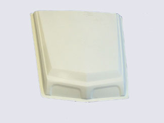 UNIVERSAL FIBERGLASS  HOOD SCOOP