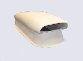 UNIVERSAL FIBERGLASS  HOOD SCOOP