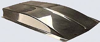 UNIVERSAL AERO STYLE LARGE FIBERGLASS  HOOD SCOOP