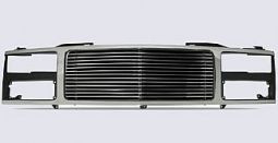 GMC CK 88-93 CHROME GRILLE SHELL WITH 4MM BILLET INSERT