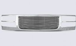 GMC CK 94-98/YUKON CHROME GRILLE SHELL-PLASTIC- WITH 4MM BILLET GRILLE