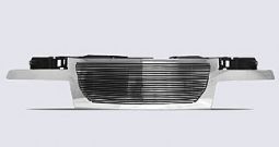 GMC CANYON 04-13 CHROME GRILLE SHELL WITH 4MM BILLET GRILLE INSERT