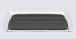 TOYOTA TUNDRA 07-09 CHROME GRILLE SHELL WITH 4MM BILLET INSERT SMOOTH TOP
