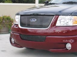 FORD EXPEDITION 03-06 MAIN GRILLE BLACK CHROME