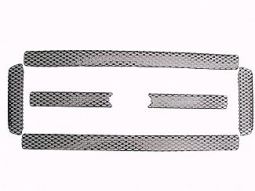 FORD SUPER DUTY/EXCURSION 05-07 MAIN GRILLE BLACK CHROME