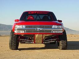 CHEVY 99-02 CHROME GRILLE SHELL& BOW TIE AREA & CHROME SPEED GRILLE