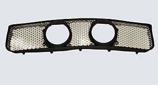 FORD MUSTANG 05-09 6 CYL CUSTOM GRILLE SHELL & INSERT CENTER MOUNT LIGHTS