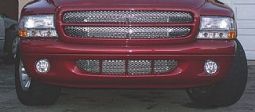 DODGE DAKOTA 97-04/DUR 97-03 O.E. VALANCE  GRILLE CHROME