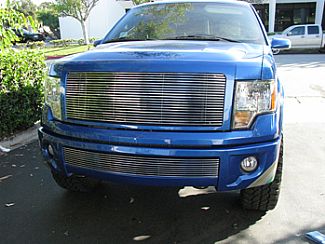 FORD F150 09-13 XL, XLT, STX FX4 MAIN GRILLE FULL CUT OUT STYLE BILLET