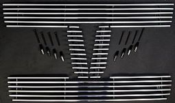 FORD EXPLORER / SPORT TRACK 01-05   MAIN GRILLE BILLET