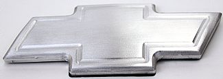 CHEVY TRAILBLAZER REAR 06-11 BOW TIE SATIN FINISH AND OUTLINE