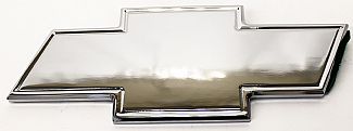 CHEVY SILVERADO 1500 & 2500 07-13 BOW TIE REAR TAIL GATE WITH CHROME FINISH AND OUTLINE