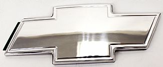CHEVY TRAILBLAZER FRONT 06-11 BOW TIE POLISH FINISH AND OUTLINE