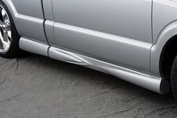 CHEVY/GMC SONOMA SERIES 94-04 EXT. CAB SHORT BED SIDE SKIRTS- SET URETHANE
