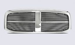 DODGE RAM 06-08 CHROME GRILLE SHELL OEM TYPE WITH 4MM BILLET GRILLE