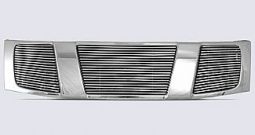 NISSAN ARMADA/TITAN 04-07 CHROME GRILLE SHELL WITH 4MM BILLET GRILLE