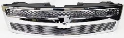 CHEVY SILVERADO 07-13 CHROME SHELL FACTORY STYLE WITH 4MM BILLET INSERT