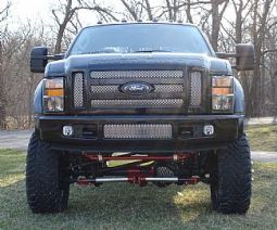 FORD SUPER DUTY 08-10 MAIN GRILLE CHROME